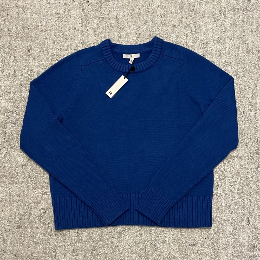 Women’s Cotton & Silk Banana Republic Blue Sweater